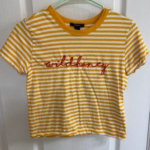 Women’s Forever 21 crop T-Shirt